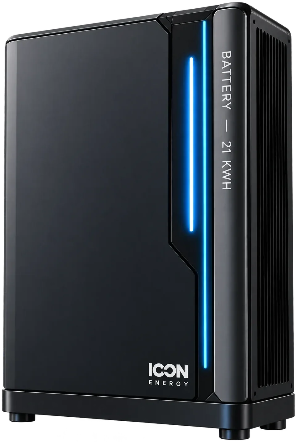 Batería ICON Energy 21 kWh, acabado negro mate