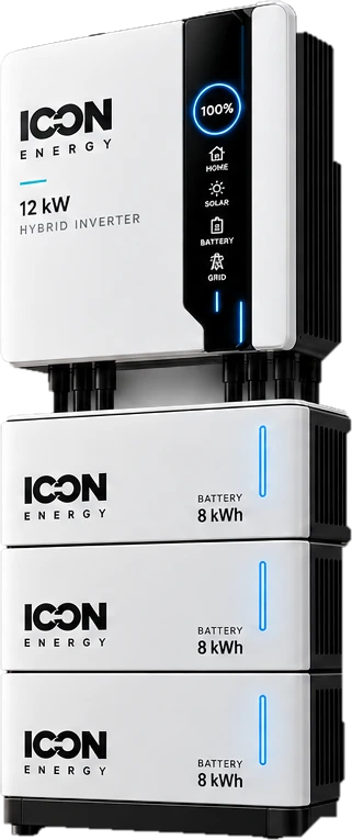ICON Energy Flex en blanco, render conceptual de una línea en desarrollo